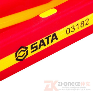 SATA世达工具VDE绝缘镊子03181031820318303184