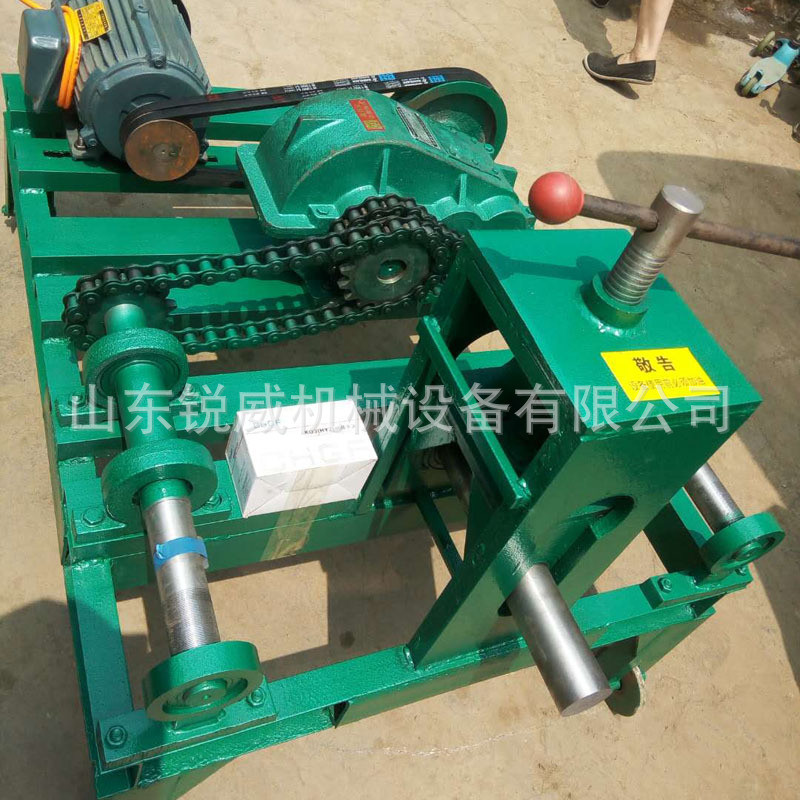 热销供应多功能电动卧式弯管机滚动式弯管器大棚不锈钢圆管方管