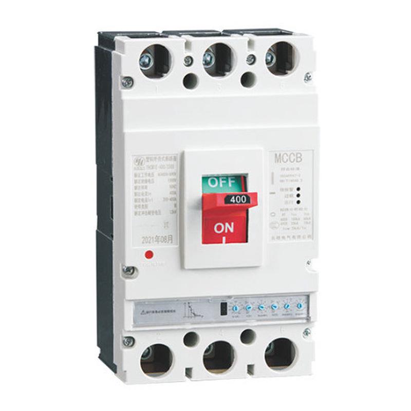 热销yhcm1e电子式塑壳断路器yhcm1e-16a-800a可调空气开关塑壳电