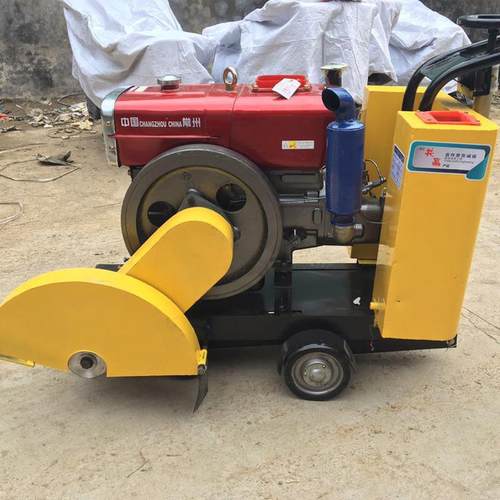 热销混凝土路面切汽油机柴油路面切割机沥青混凝土缝马路切割机