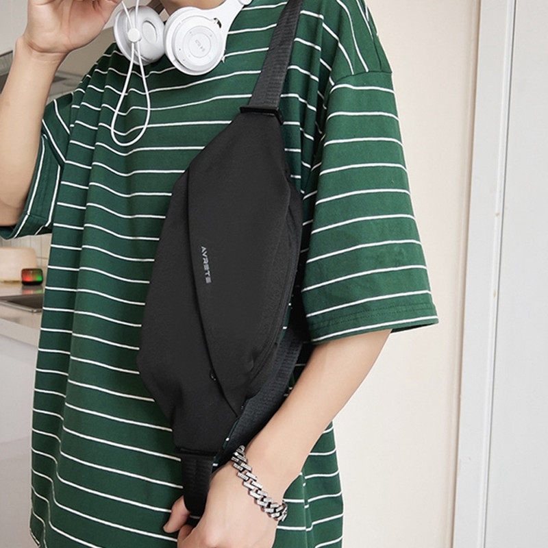 花曦胸包女新款2025腰包男单肩包休闲运动百搭包包斜挎包骑行新款