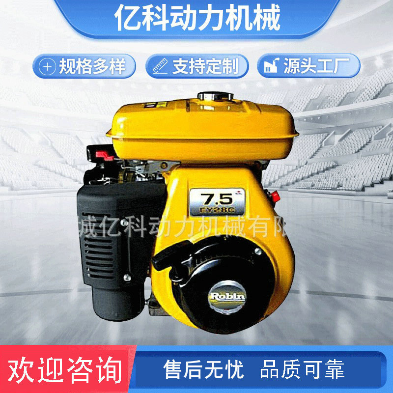 新款家用微型便捷罗宾款汽油小型款农用家用发动机