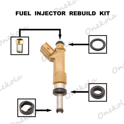 Fuel Injector Service Repair Kit Filter Oring 2ZRFE ZRE15