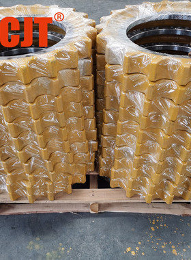 热销挖掘机驱动齿轮牙盘矿山淬火锻造锦徐工挖掘机齿圈三一泰ccjt