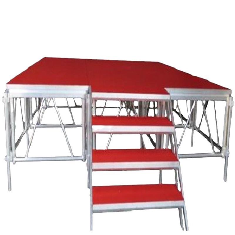 铝合金舞架子楼梯移动装修梯子台板厂家折叠升降活动1220