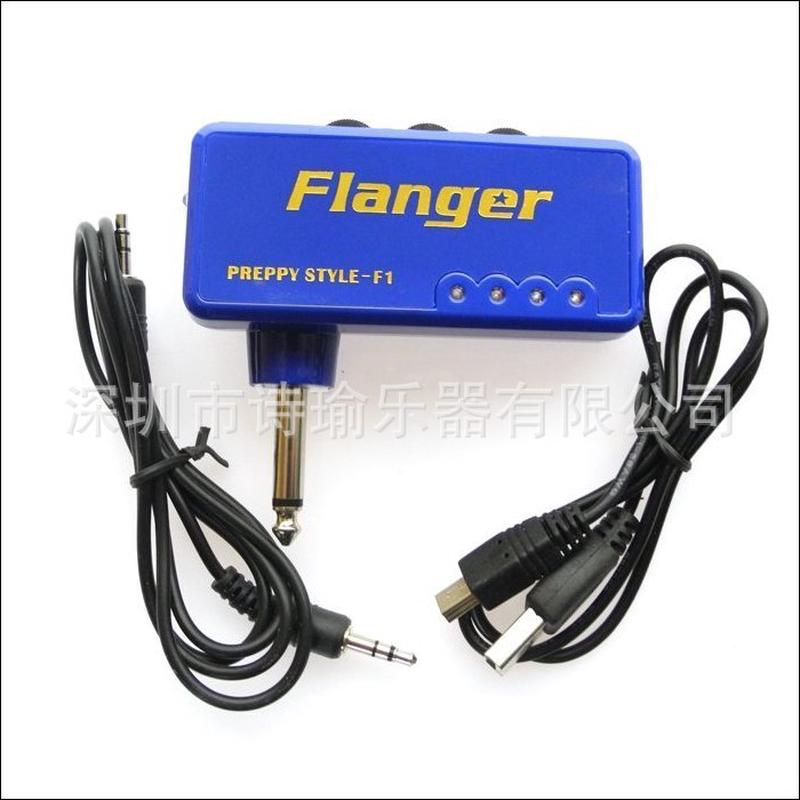 弗兰格校园风FLANGER F1 电吉他迷你小音箱金属失真音色模拟音箱