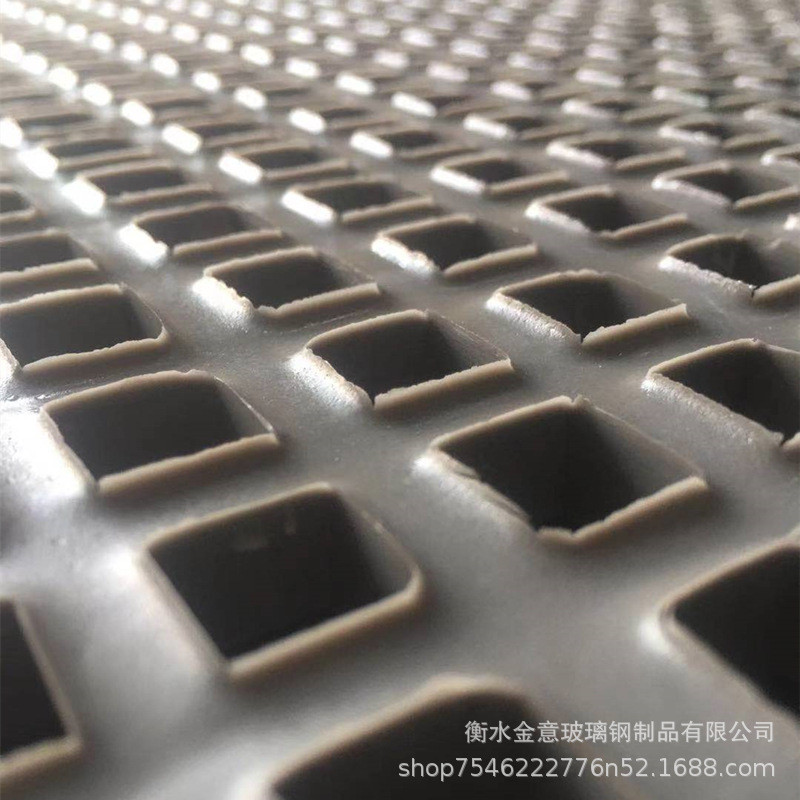 厂家直销玻璃钢凹槽格栅板frp排水树板地沟盖板网格池篦子