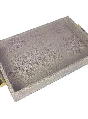 摆件客厅欧式样板房卧室现代简约短棍托盘创意家居装饰品家装