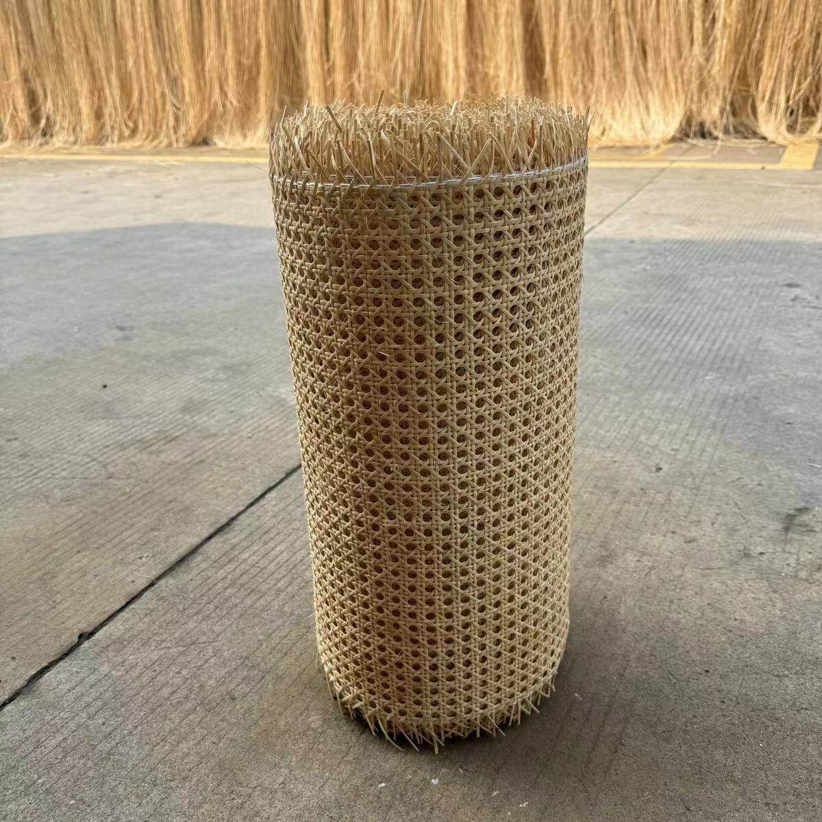 印尼真藤八角diy藤编网材料天然手工8角眼笪贴面批发装修吊顶装饰
