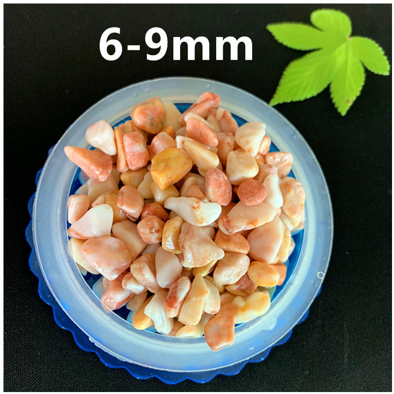 热销中国黄石子厂家供应黄色石子庭院洗米透水地坪胶粘碎石子铺路