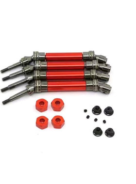 热销traxxas slash 4x4 死老鼠727 铝合金+钢 前/后 万向节cvd 传