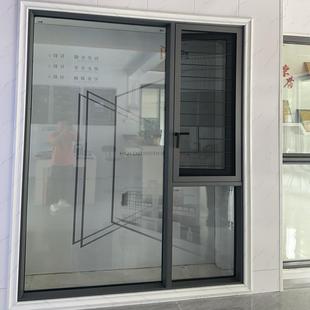 系统门窗极窄护栏安全防护栏防盗格条极简极景安全格隐形不锈钢