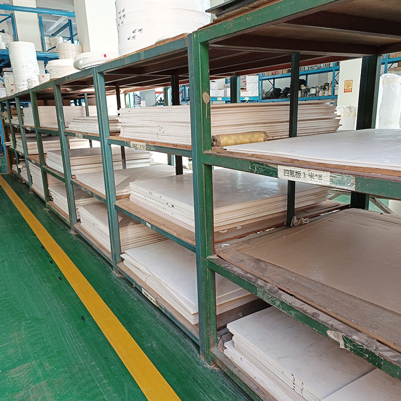 四氟板聚四氟乙烯模压板ptfe垫板直供桥梁设备密封板工厂钢结构