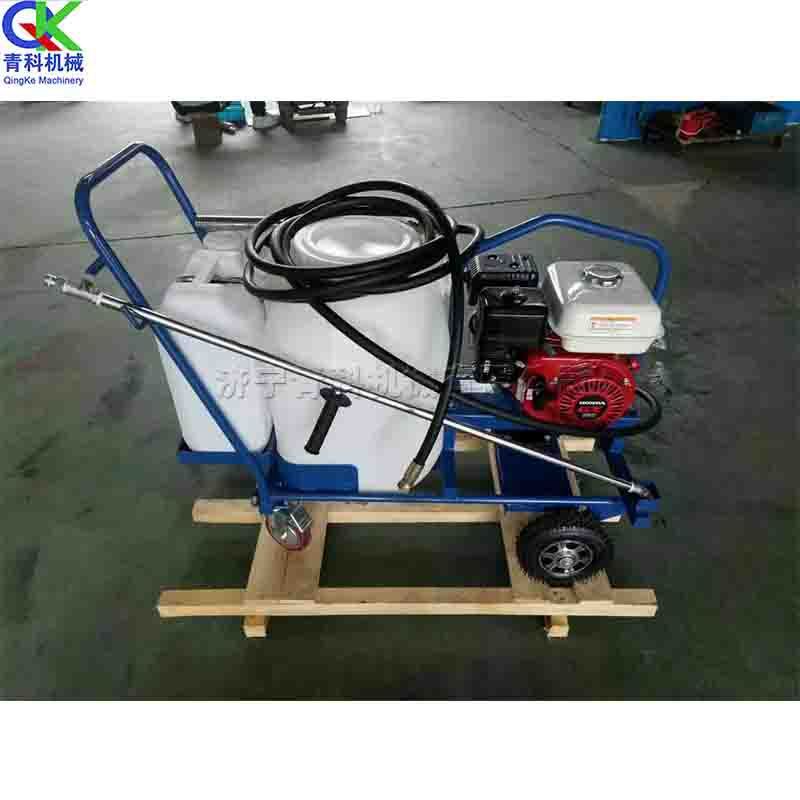 热销nky-l型乳化沥青喷洒机手推式养护洒布机路面小型配套撒播机