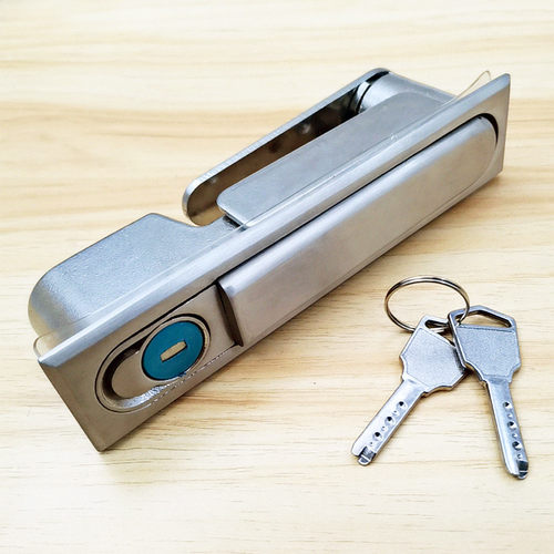 不锈钢平面锁ms818机箱机柜锁高低压开关锁工业机械锁ms490