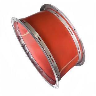 硅胶布防火耐高温通风伸缩软连接风机帆布软连接风管排风软接头