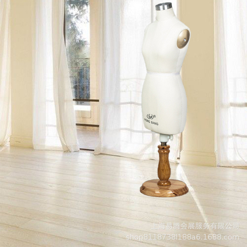 小人台红邦人台立体裁剪二分之一教学立裁试衣打版可插针模特mini