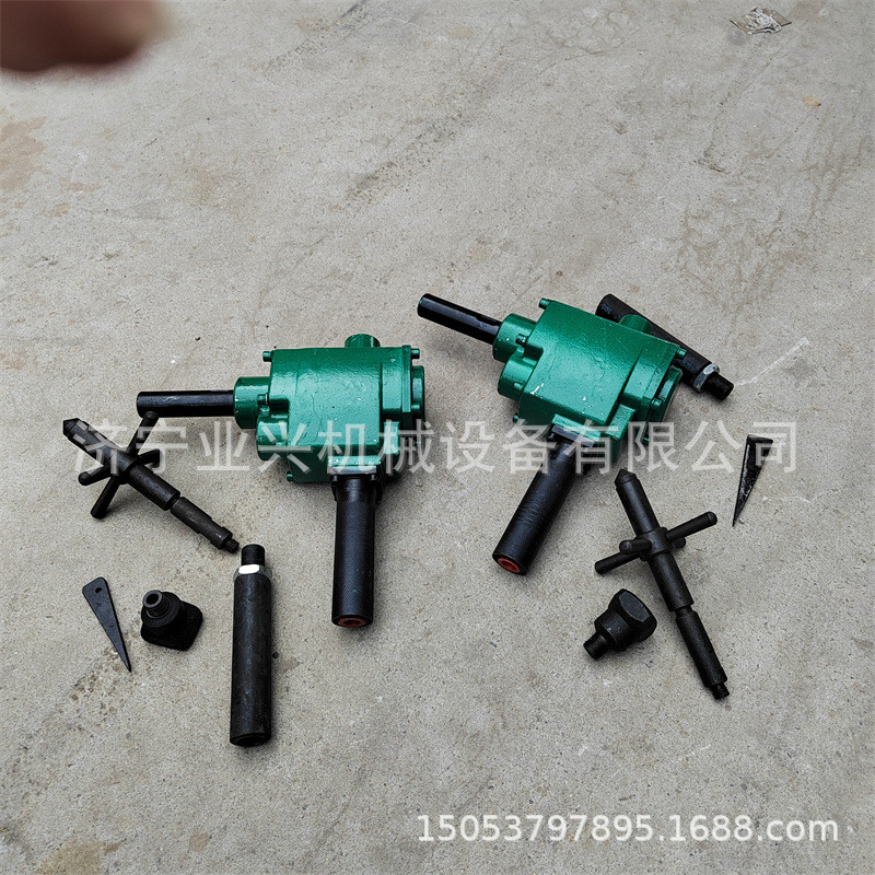热销矿井下用zk19气动钻孔机钻孔机气动轨道钻手持式钢轨轻轨