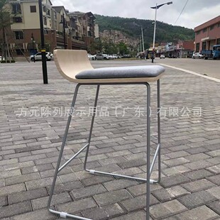 办公沙发凳子茶几皮革懒人椅移动营业厅高脚卖场休息桌客户坐椅