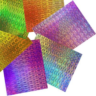 拉丝幻彩系列自带粘膜金属贴纸便签制作广告即时贴 DIY金属膜贴纸