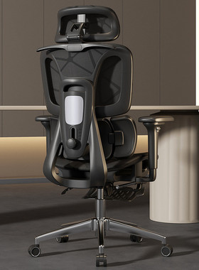 Office chair人体工学椅子护腰电脑椅舒适久坐电竞椅子可躺办公椅