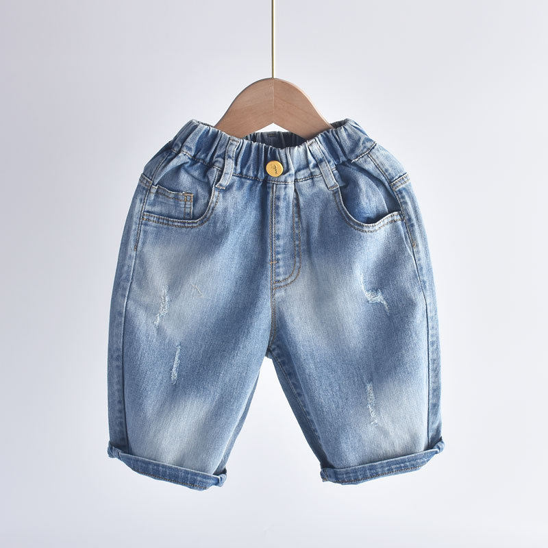 柔软，薄款！男童儿童中裤七分裤夏季2025新款夏装子潮,童装/婴儿装/亲子装,裤子,淘宝优惠券,粉丝福利购,淘宝优惠卷