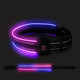 货源充电led灯发光项圈宠物款 狗狗项圈定制印花宠物狗狗项圈