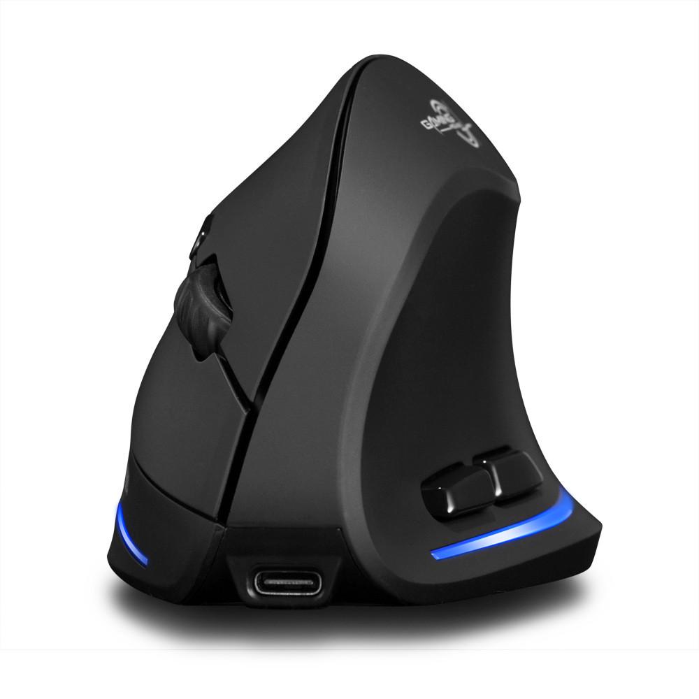 ZELOTES掌握者垂直无线充电鼠标 2.4G立式2400DPI 护腕私模鼠标