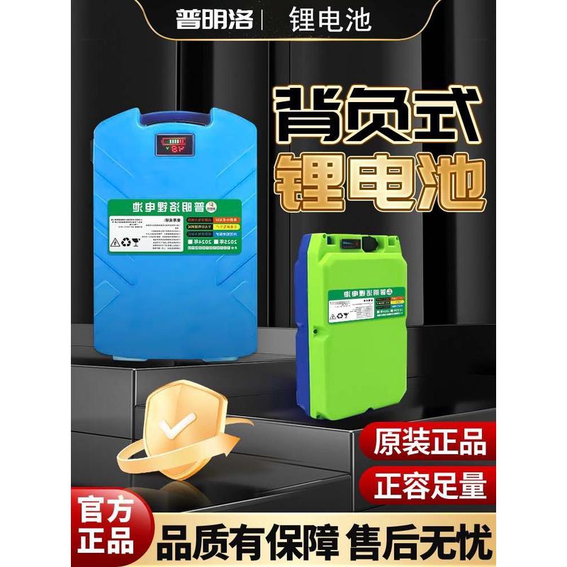 割草机通用锂电池背负式宁德时代大功率大容量园林农用工具48v24v