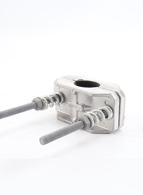 热销芯-30-40挠性单jgh固定夹高压电缆固定线夹铝合金卡箍包箍夹