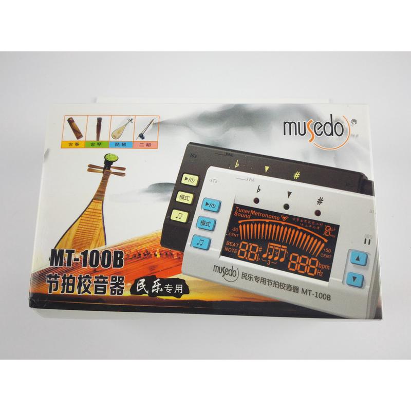 小天使妙事多MT-100B古筝古琴二胡琵琶调音器节拍器三合一校音器