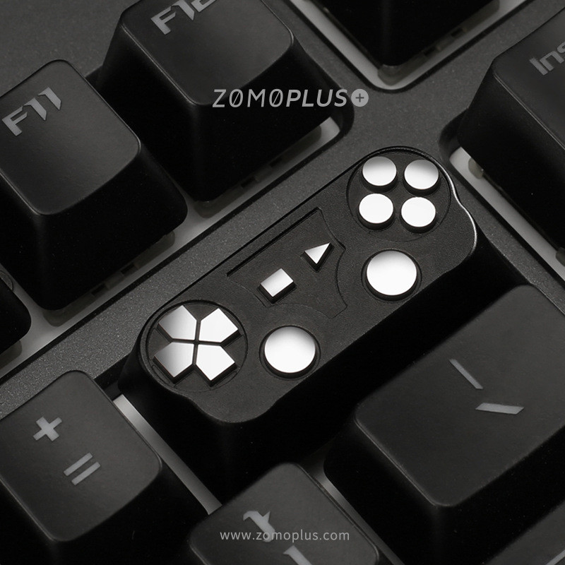 ZOMOPS手柄退格键帽个性创意微手办机械键盘MX轴金属键帽