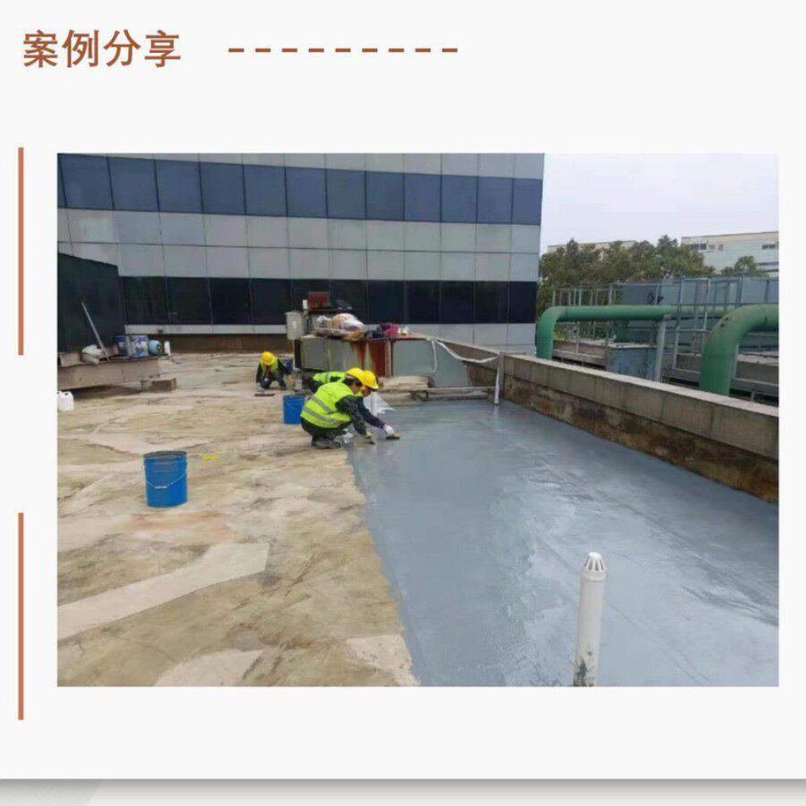 创遂x-8121手工防水聚脲涂料滚涂刮涂双无需份施工简单组设备