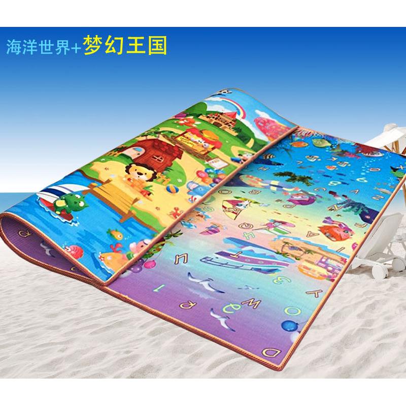 qd4d加厚儿童铺在地上睡的床泡沫睡觉懒人床垫打地铺睡垫家用铺床