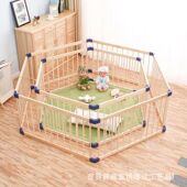 木质儿童围栏防护栏实木家用宝宝娱乐学步围栏儿童安全室内围栏