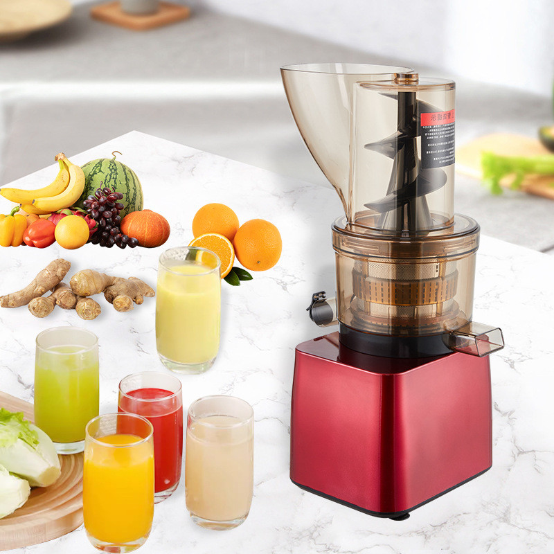 热销麦可酷商用原汁果汁榨汁机渣汁分离水果店多功能家用大口径榨