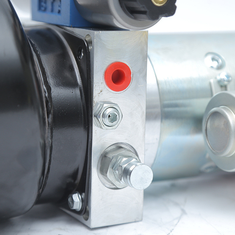 热销液压控制系统直流双液压作用动力单元小型液压系统蹬桥车动力