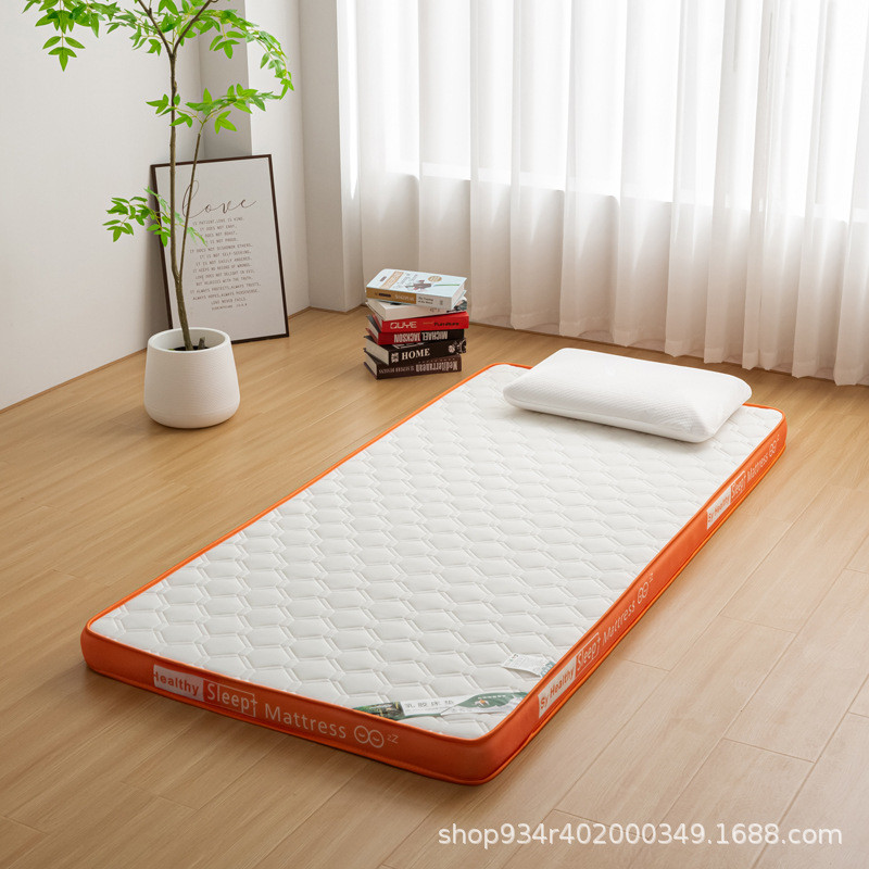 乳胶海绵床垫软垫子床褥出租屋学生宿舍宾馆家用单双人可折叠床垫