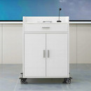 店铺小型收银台便利店餐饮店服装 店商用可移动收银桌柜台吧台前台