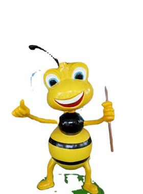 玻璃钢卡通雕塑摆件透明动物树脂雕塑摆件树脂工艺品礼品摆件品