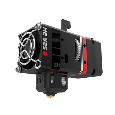 BIQU H2 V2S双齿轮近程挤出机打印头3D打印机配件喷头24v柔性耗材