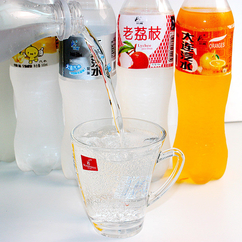 新货500ml*10瓶大连汽水怀旧汽水80老汽水老饮料荔枝橘子水蜜桃大