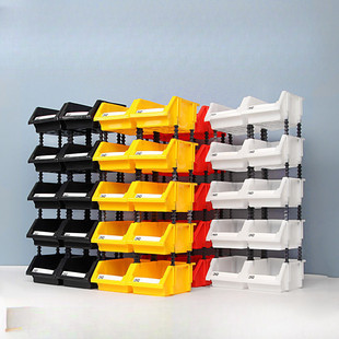 斜口零件盒货架分类盒螺丝盒工具盒五金收纳桌面盒置物架奥跃