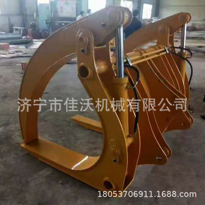 优惠铲车改装夹木叉装载机抱夹铲车抓头工程机械配件