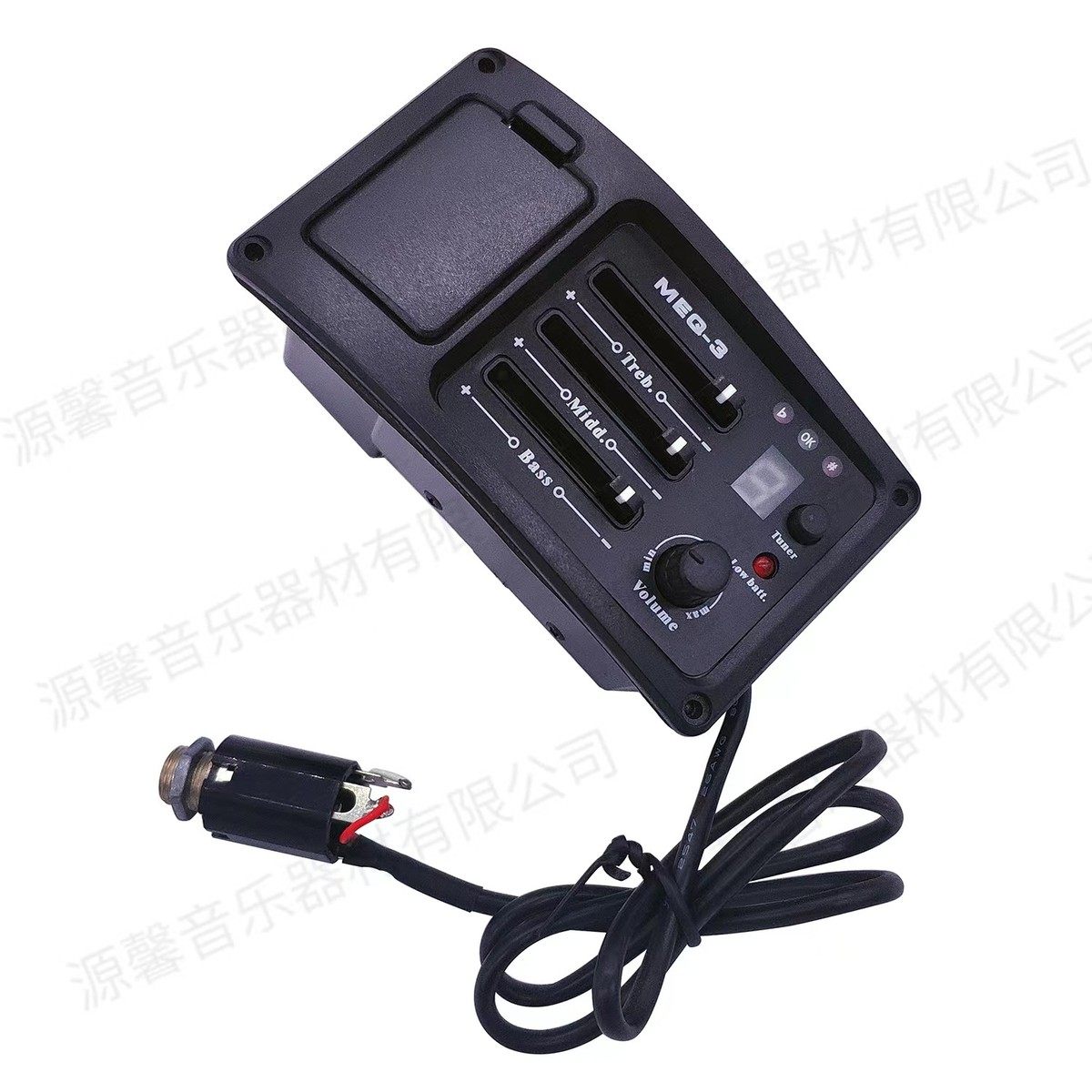 热销乐器配件木吉他拾音器古典民谣吉他吉他配件拾音器eq均衡器主