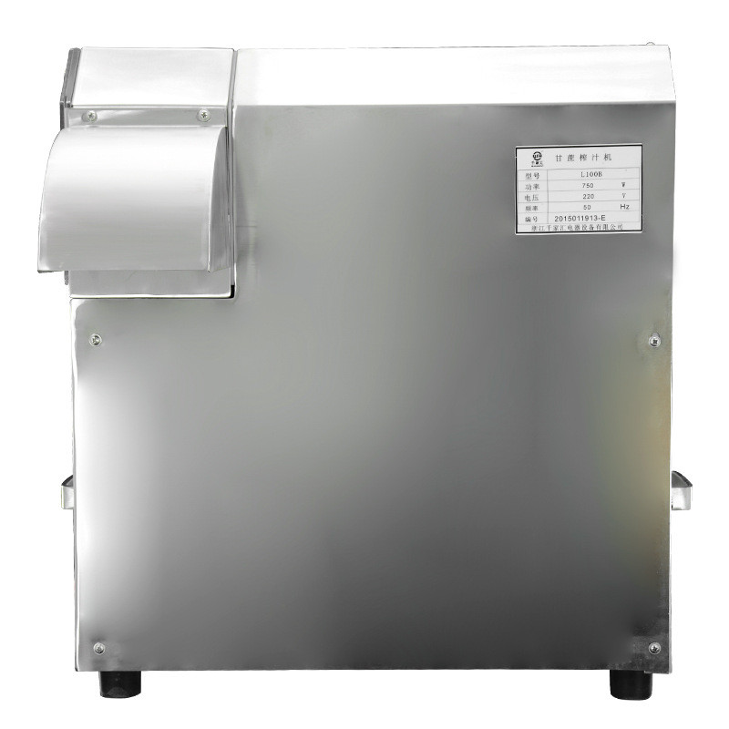 热销千家汇鲜榨-l100b商用甘蔗榨汁机不锈钢电动四辊qjh甘蔗机