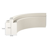 置物直销多层工厂展示架活动展会展览布置双面折叠纸中岛展示台