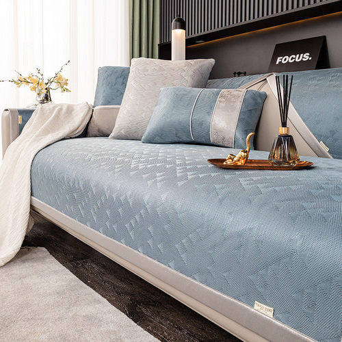 bg54批发【盖夏季冰丝沙发垫新款2023沙发垫子夏天款皮沙发套罩】