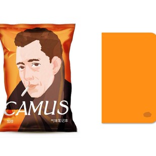 联邦走马味气气人物笔记本薯片包装创意口袋本文艺香味手账本送礼