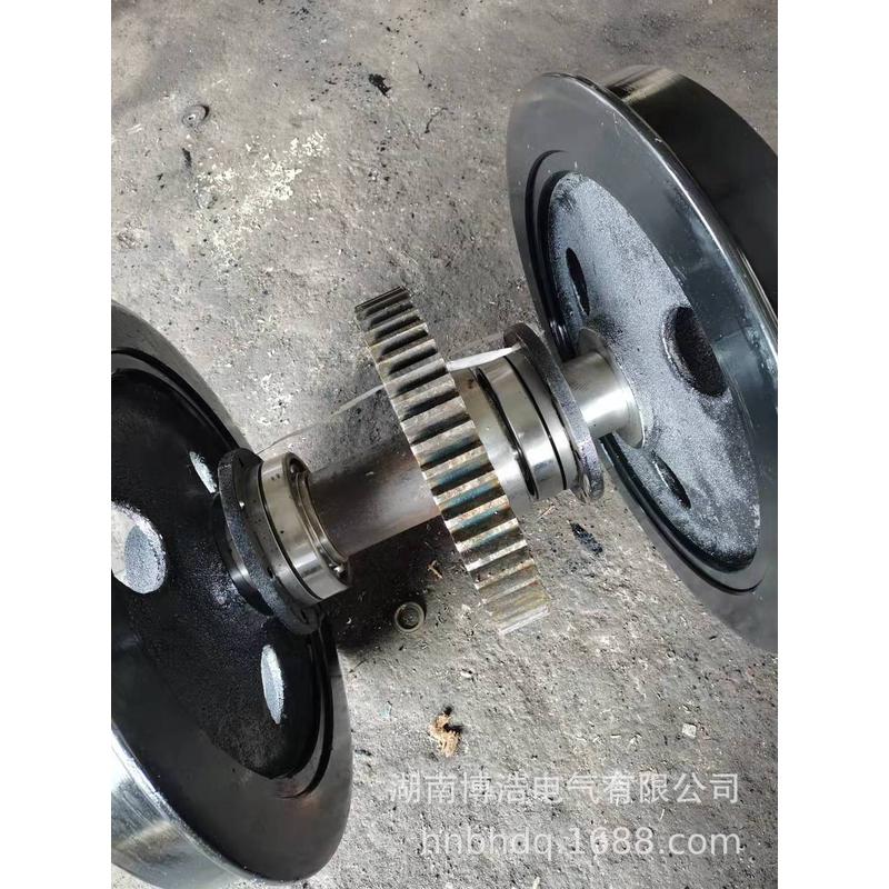 热销矿用电机车配件5eb.002轮机车对总成轴承座齿轮zq-4电机电枢